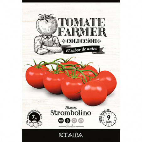 SEMILLAS TOMATE STROMBOLINO