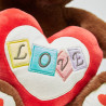 OSO MARRÓN CORAZÓN 32CM