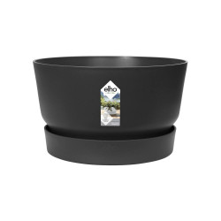 MACETA BOWL GRENVILLE NEGRO D33XH19CM