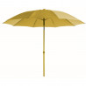 PARASOL FIBRA VIDRIO MOSTAZA 270CM