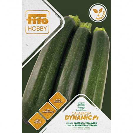 SEMILLAS CALABACIN DINAMIC F-1 PREMIUM
