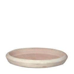 PLATO REDONDO TERRACOTA AFRICANA