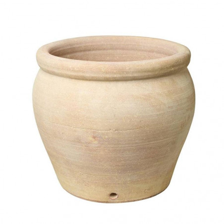 MACETA CAMPANA KORBA TERRACOTA AFRICANA