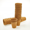 MACETA REDONDA 8 CM X48 FIBRA MADERA VERDECORA