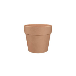 MACETA ANCHA BARRO BLANCO