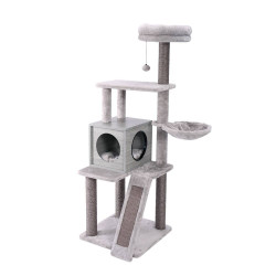 RASCADOR DENALI GRIS 49 X 49 X 145 CM