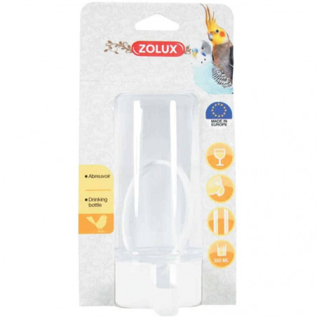 BEBEDERO TUBO ZOLUX 350ML