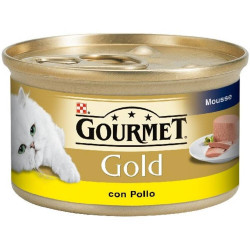 HUMEDA GATO GOURMET GOLD GMSE POLLO 85GR