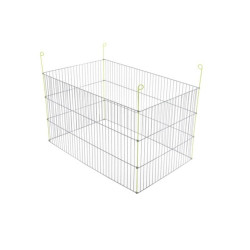 PARQUE RECT 590 VERDE 101X61X60CM