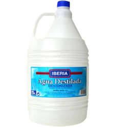 AGUA DESTILADA GARRAFA 5 LITROS