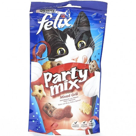 FELIX SNACK PARTY MIX GRILL 60G