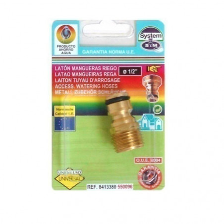 ADAPTADOR MACHO 1/2 PULGADAS MET