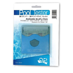 POOLTESTER-TEST PH  CLORO  (REACTIVO  PASTILLAS)