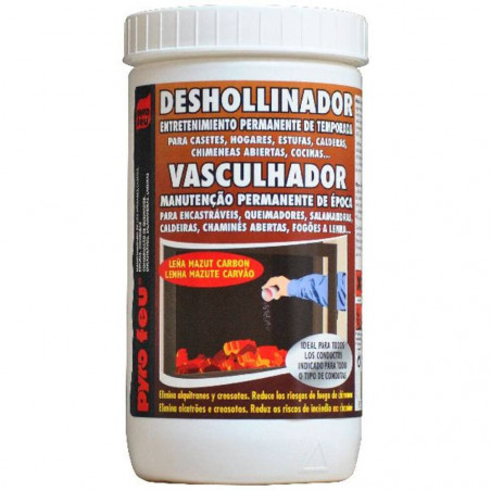 DESHOLLINAMIENTO CHIMENEA 800GR REGULAR