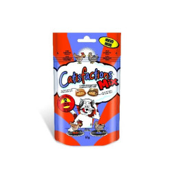 SNACK GATO CATISFACTIONS MIX POLLO Y PATO 60G