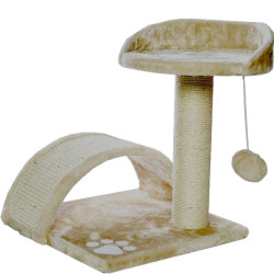 RASCADOR GATO SAVANNA MOUNTAIN HUESO 36X36X44CM