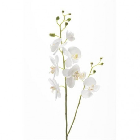 TALLO PHALAENOPSIS BLANCA ARTIFICIAL 2 TALLOS 95CM