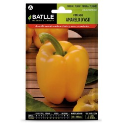 SEMILLAS PIMIENTO AMARELO D'ASTI