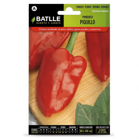 SEMILLAS PIMIENTO PIQUILLO DE LODOSA