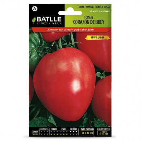 SEMILLAS TOMATE CORAZON DE BUEY
