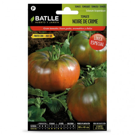 SEMILLAS TOMATE NOIRE DE CRIME