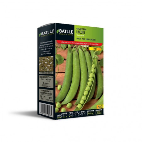 SEMILLAS GUISANTE MATA BAJA LINCOLN 250 GR