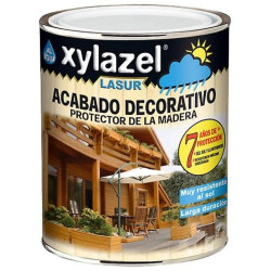 XYLAZEL LASUR AL AGUA MATE CASTAÑO 750 ML