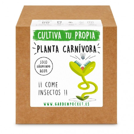 KIT CULTIVO CAJA VENUS COME INSECTOS