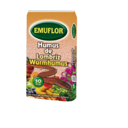 HUMUS DE LOMBRIZ 50 LITROS