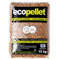 PELLETS DE MADERA  15 KG