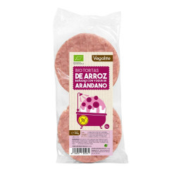 TORTITAS ARROZ YOGURT ARANDANO BIO 100GR