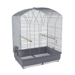 JAULA COTORRA 842 GRIS