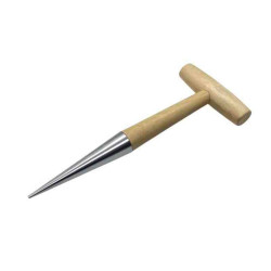 PUNZON PLANTADOR ALUMINIO Y MADERA