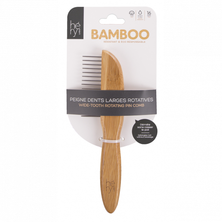 PEINE BAMBU PUAS ANCHAS ROTATIVAS