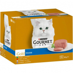 GOURMET GOLD MOUSSE MAXIPACK 24X85GR