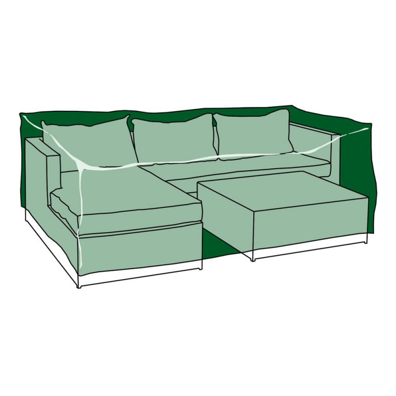 FUNDA POLYESTER CUBRE CONJUNTO 213X132X74