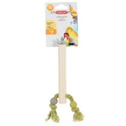 PERCHA DE MADERA CON JUGUETE M