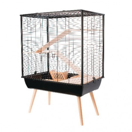 JAULA NEO COSY NEGRA