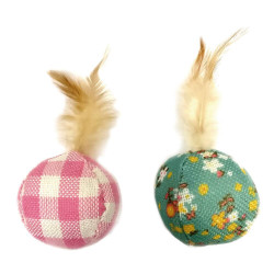 CAT PELOTA CATNIP 7CM