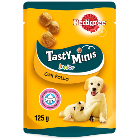 PEDIGREE TASTY MINI JUNIOR POLLO 6X125GR