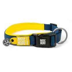 COLLAR MATRIX L 39-62CM AMARILLO MAX&MOLLY