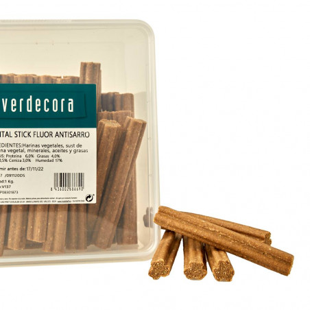 VERDECORA SNACK DENTAL FLUOR 1KG