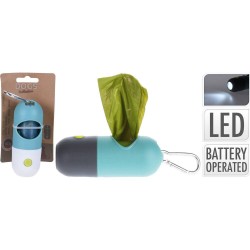 DISPENSADOR BOLSAS CON LINTERNA (DESCAT)