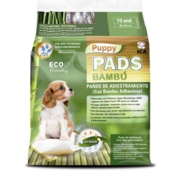 PUPPY PADS BAMBU 10 UD 60X60CM