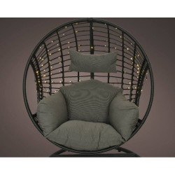 RED LED SOLAR PARA SILLÓN 160X95CM B.CÁLIDO 136L