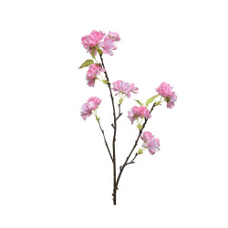 MELOCOTON ARTIFICIAL FLORES ROSADO 76CM TALLO