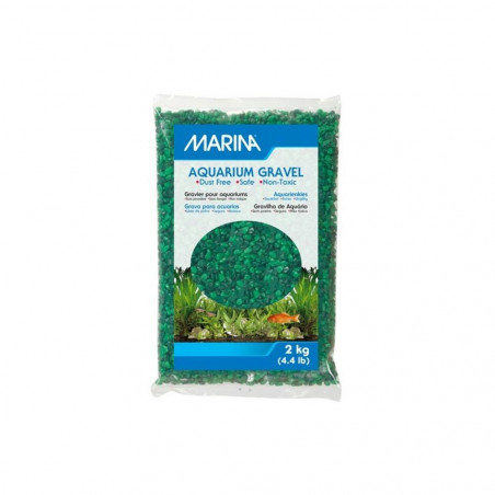 GRAVA VERDE MIX 2KG MARINA
