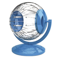 BOLA CON BASE PARA HAMSTER 12.5CM