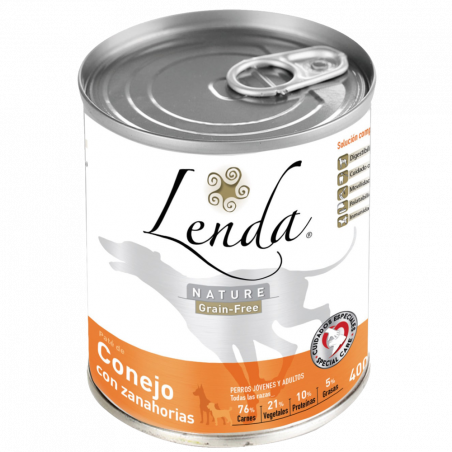 LENDA LATA CONEJO 400GR
