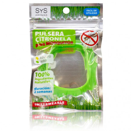PULSERA NIÑO VERDE CITRONELA